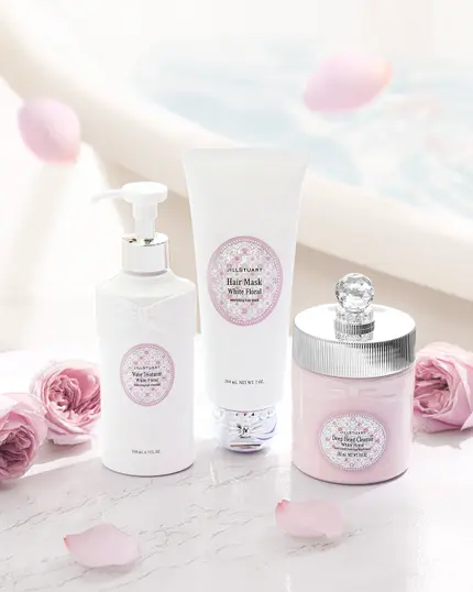 ジルスチュアート　ホワイトフローラル　ウォータートリートメント/JILL STUART/洗い流すヘアトリートメントを使ったクチコミ（2枚目）