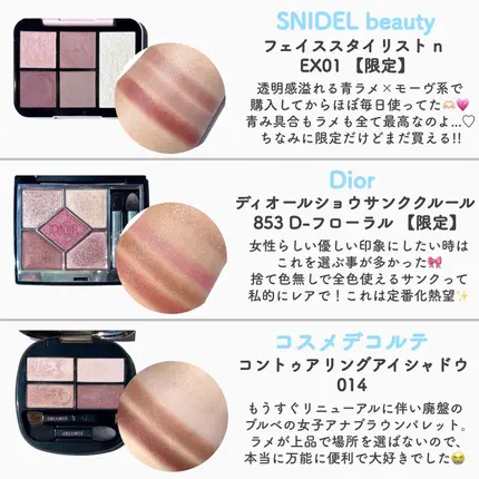 コントゥアリング アイシャドウ/DECORTÉ/アイシャドウパレットを使ったクチコミ（3枚目）
