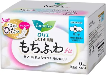 ロリエ ロリエ もちふわ fit 30cm羽つき 9コ入 (医薬部外品 )