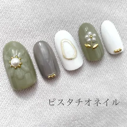 春ネイルのネイルデザイン