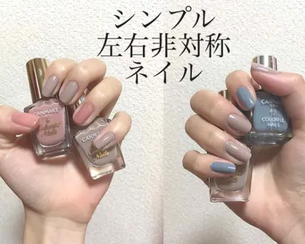 ピンクネイルのネイルデザイン